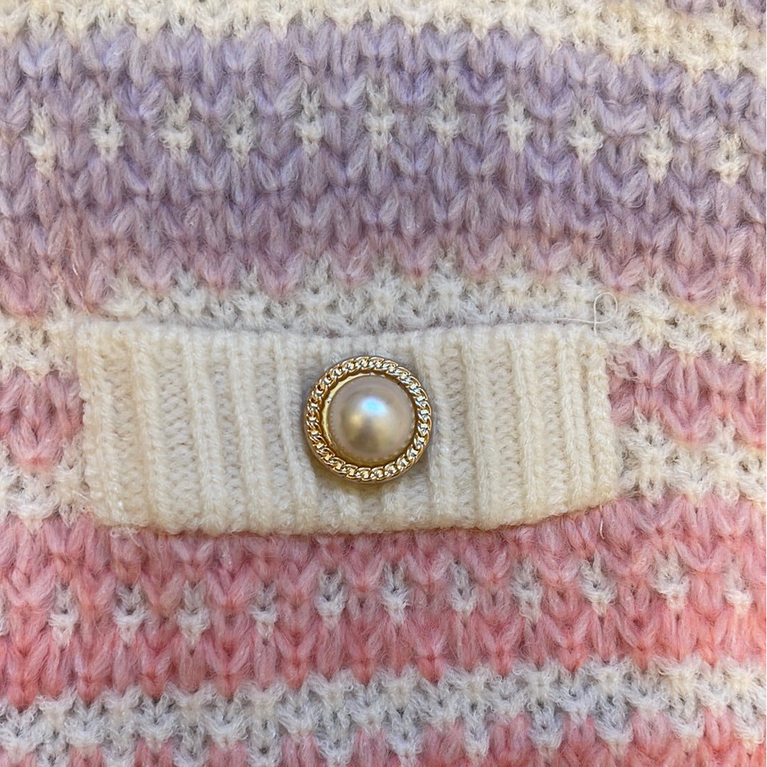 Coco pastel rainbow cardigan