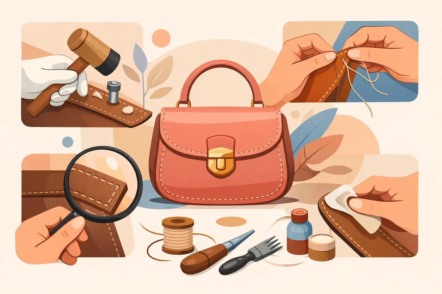 Review Artisan Handbag Craftsmanship Details