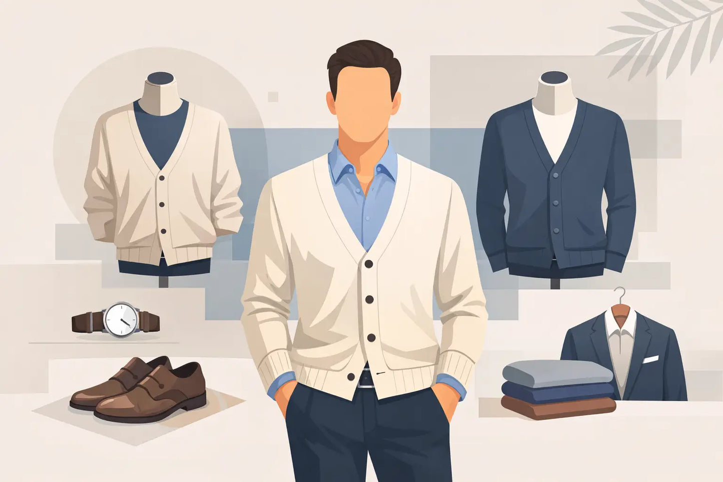 How a Luxury Cardigan Should Fit