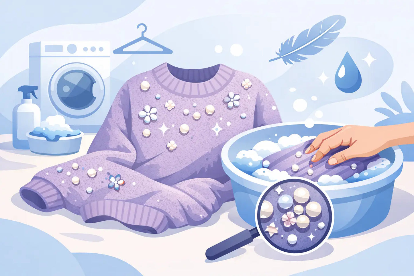 How to Clean Embellished Knitwear Right