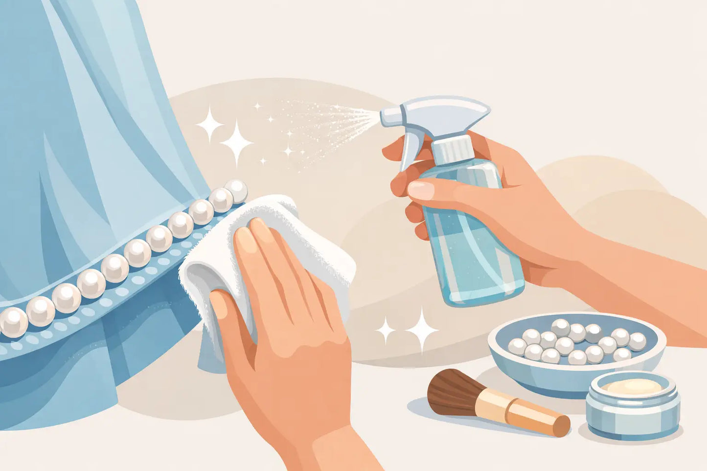 How to Keep Pearl Trim Looking Pristine