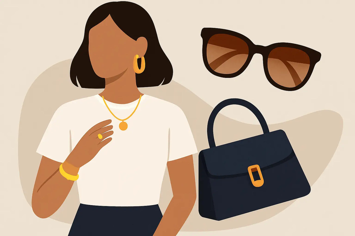 Elevate Basic Outfits With Accessories That Read Luxe