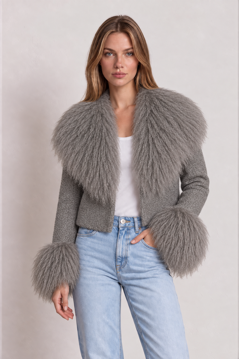 Odette jacket-Grey