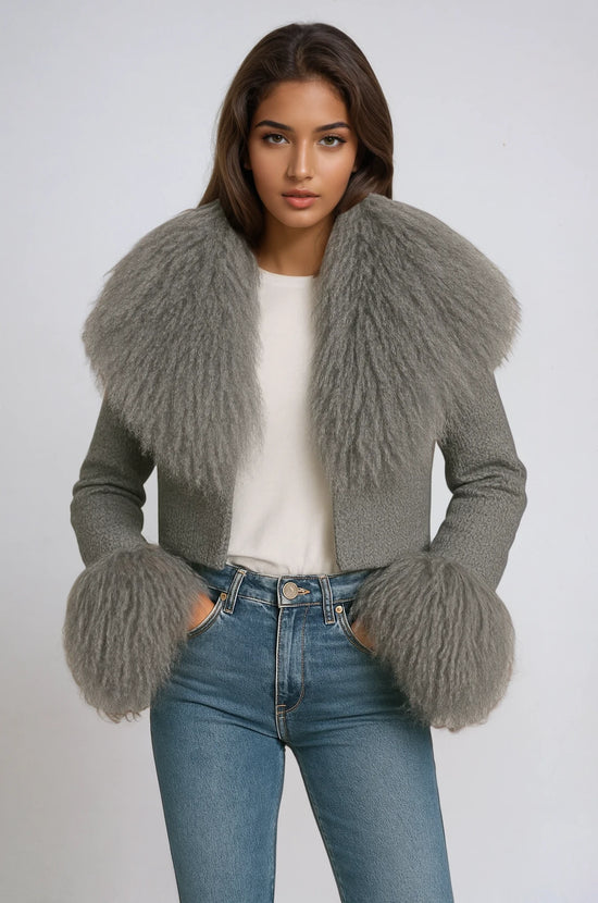 Odette jacket-Grey