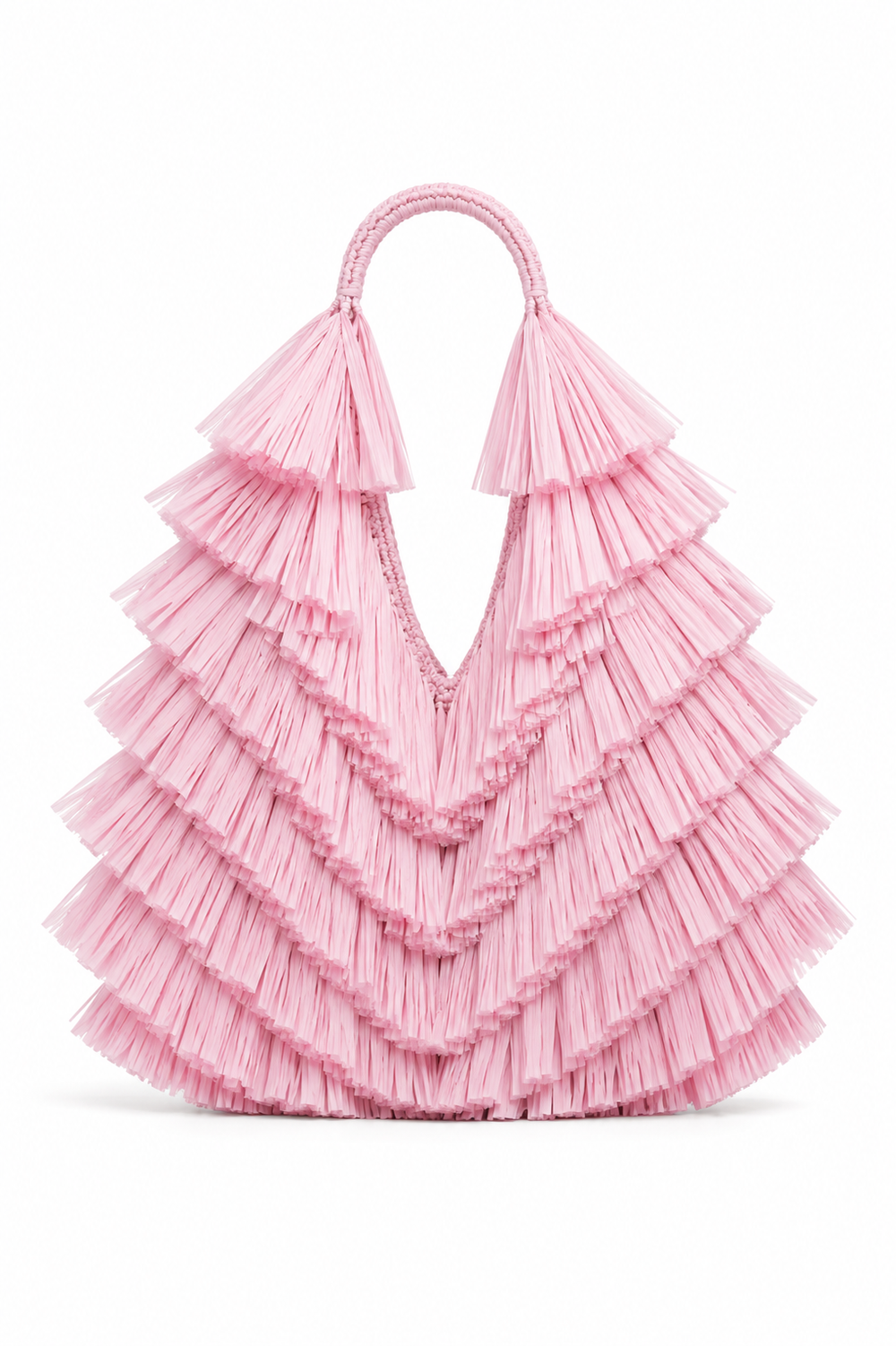 Rara tote bag-Blush pink