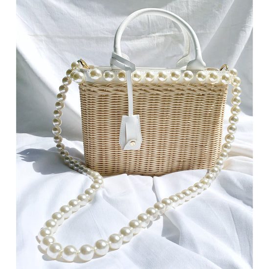 Load image into Gallery viewer, Serena pearl handbag
