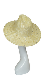 Roma Crystal straw hat