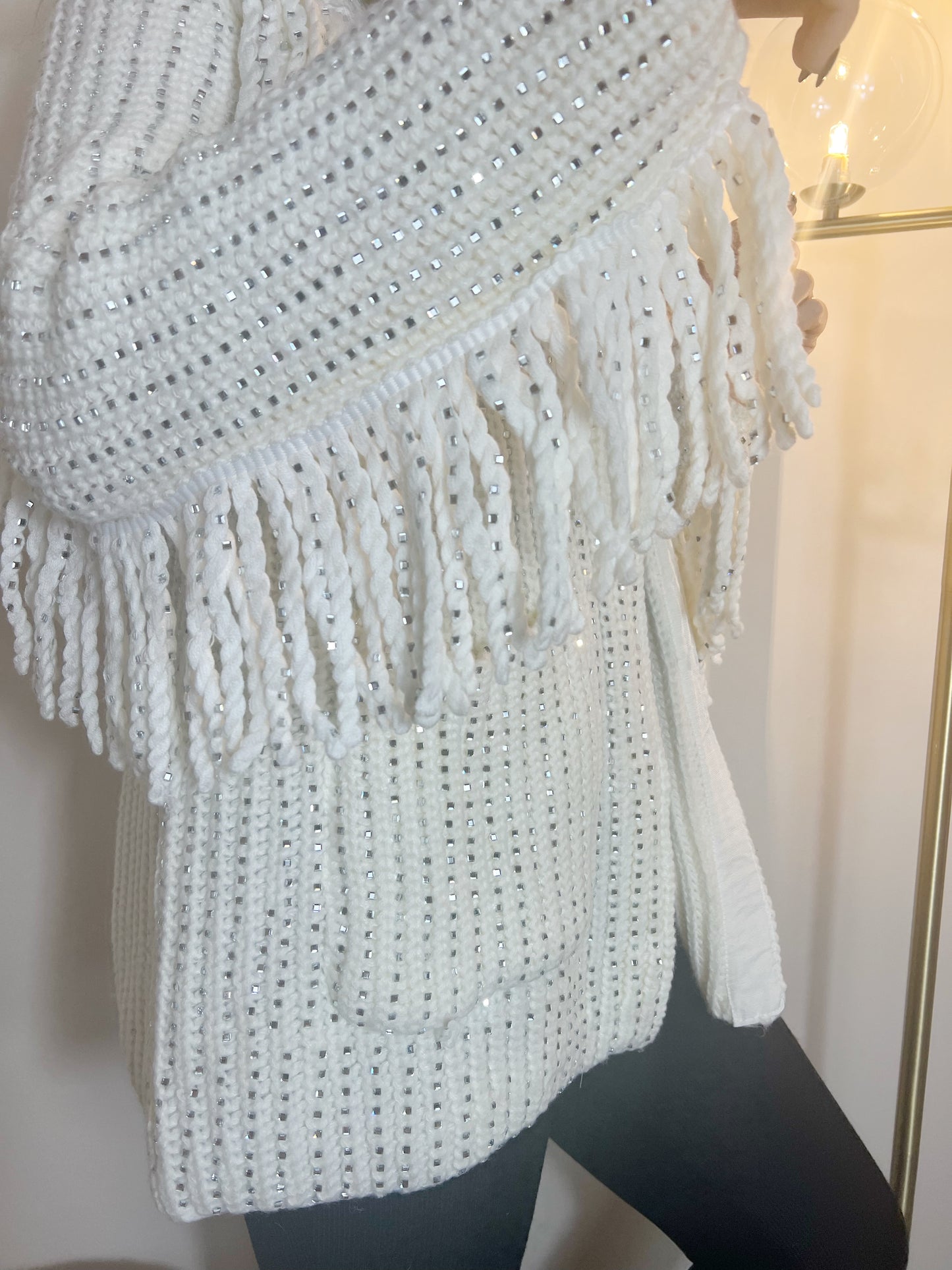 Load image into Gallery viewer, Blake crystal knit cardigan
