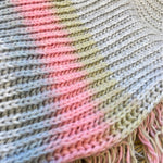 Ria Rainbow fringe cardigan